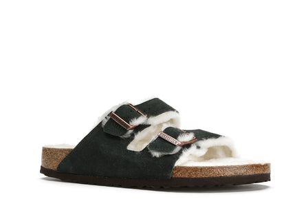 Birkenstock Arizona Shearling Kith Green