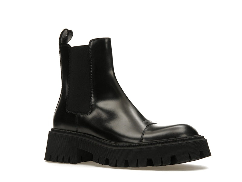 Balenciaga Tractor 20mm Boot Black