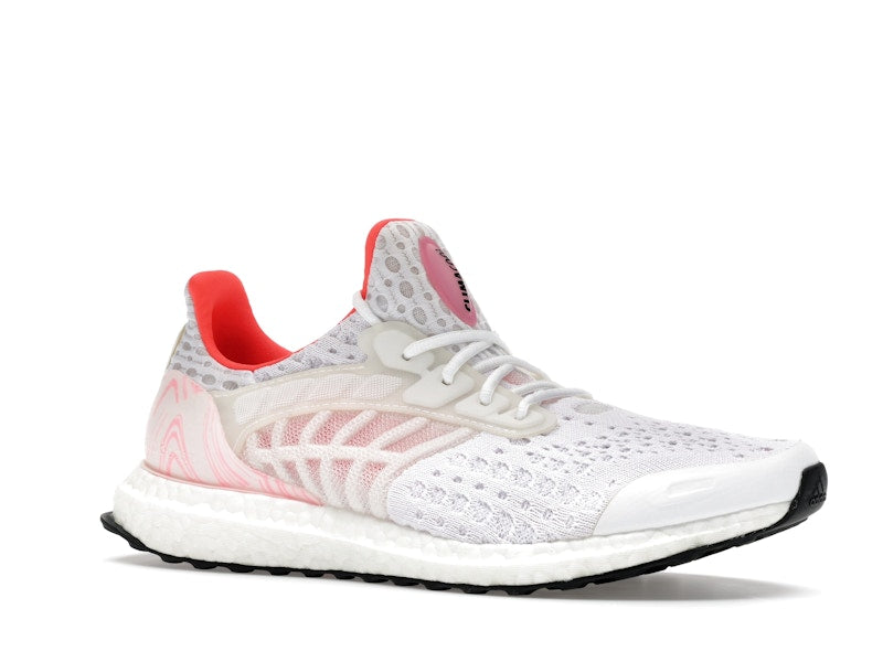 adidas Ultra Boost DNA Climacool Cloud White Beam Pink Solar Red
