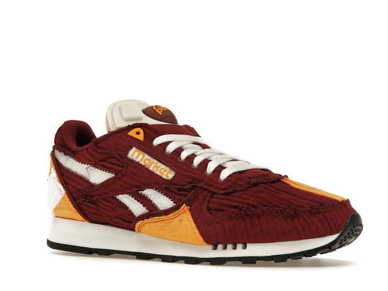 Reebok Classic Leather Pump Market Classic Burgundy