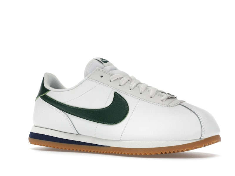 Nike Cortez Leather Summit White Fir Midnight Navy