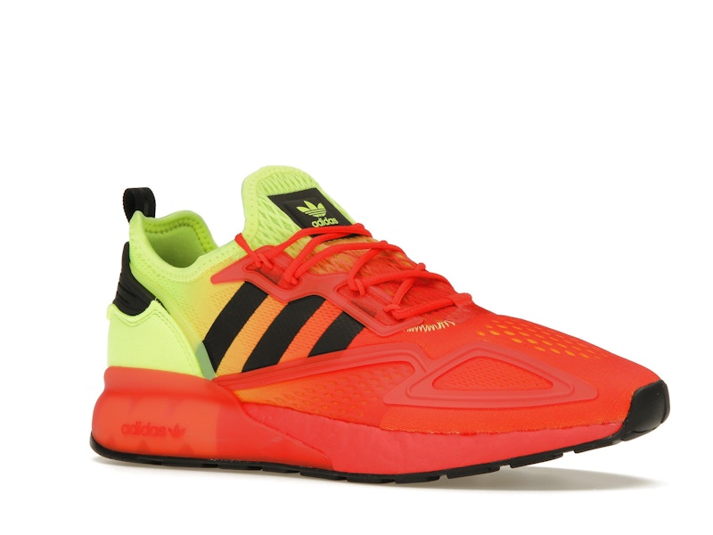 adidas ZX 2K Boost Solar Yellow Hi Res Red