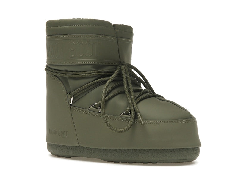 Moon Boot Icon Rubber Low Boot Khaki