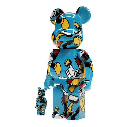 Bearbrick Grafflex 100% & 400% Set