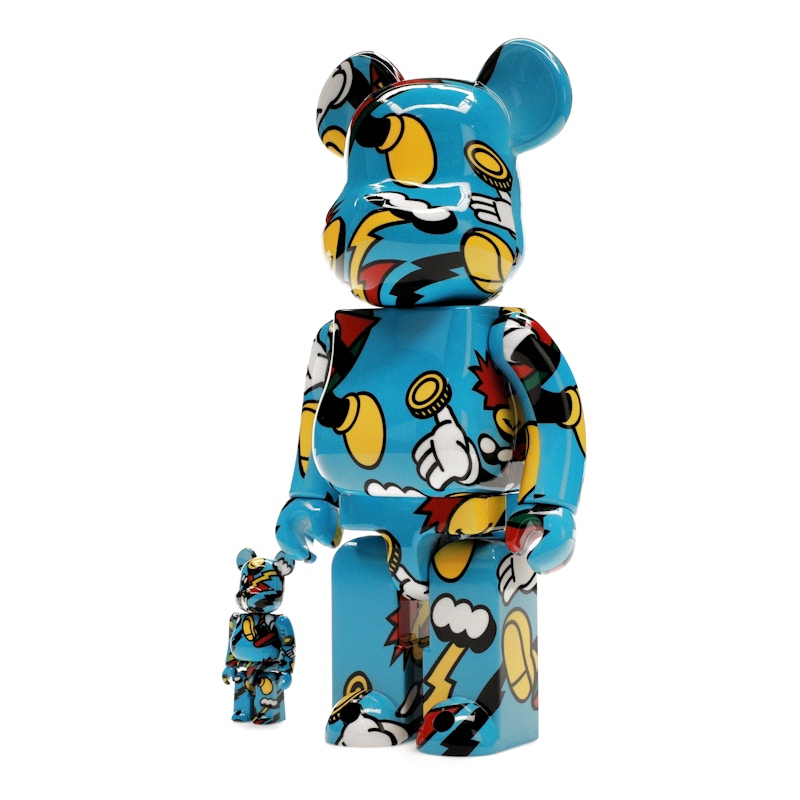 Bearbrick Grafflex 100% & 400% Set