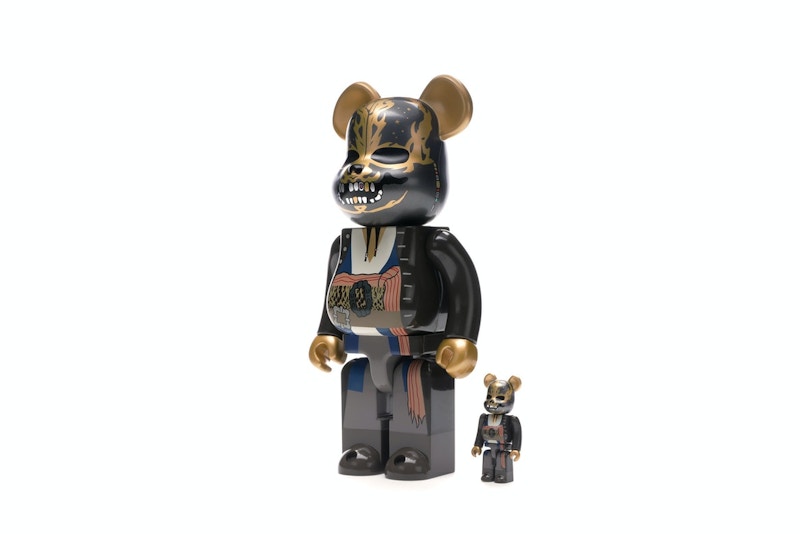 Bearbrick Jack Sparrow (Dead Men Tell No Tales Ver.) 100% & 400% Set Brown