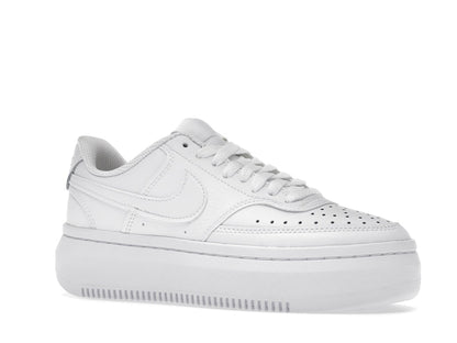 Nike Court Vision Alta Low Triple White (Women's)