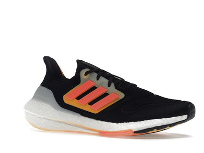adidas Ultra Boost 22 Black Turbo Flash Orange