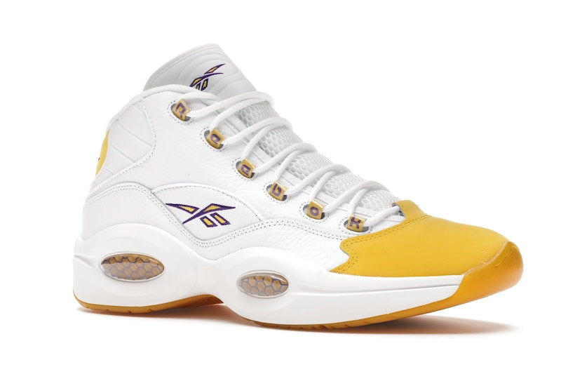 Reebok Question Mid Yellow Toe