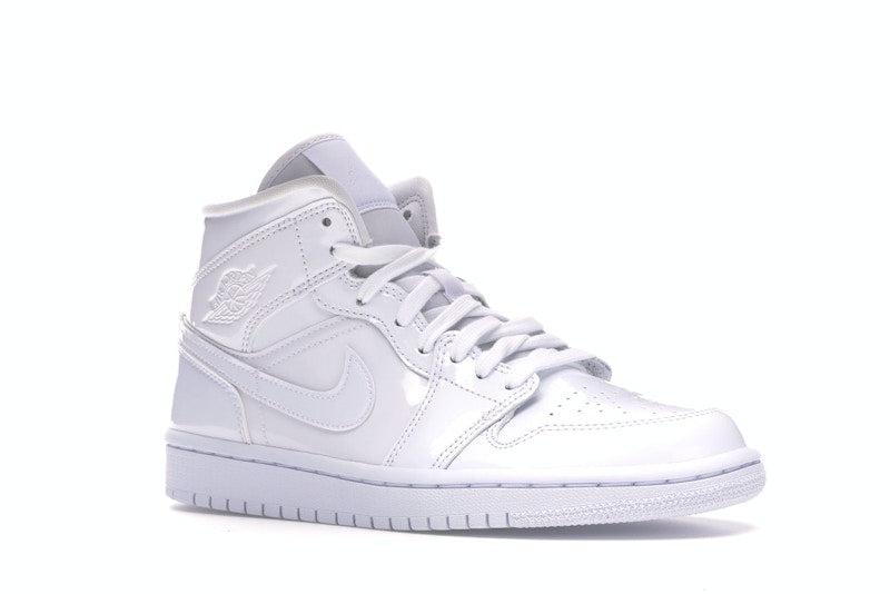 Jordan 1 Mid Triple White (Women's)
