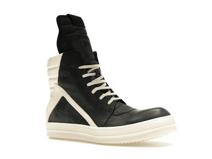 Rick Owens Lido Geobasket Black Milk