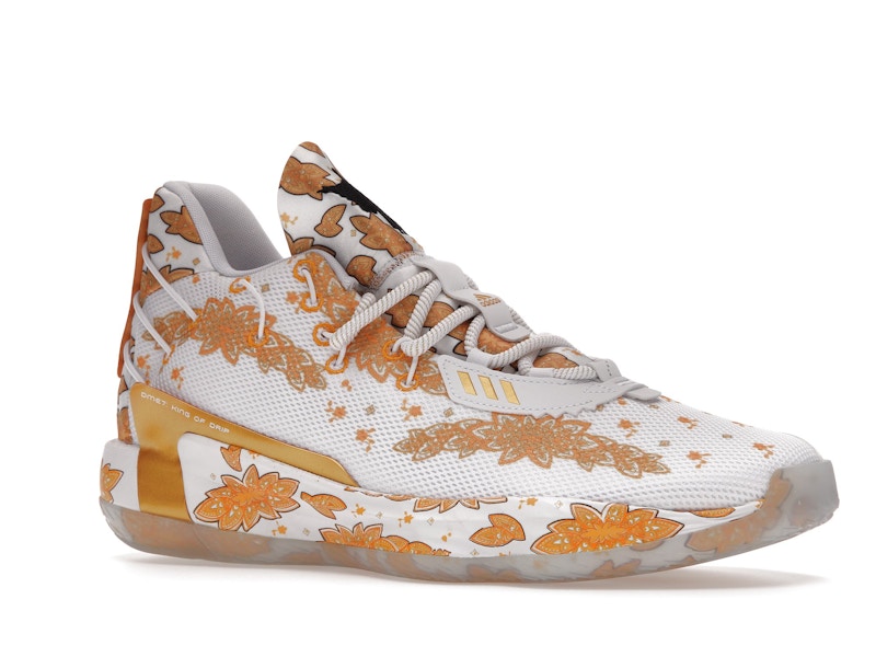 adidas Dame 7 Ric Flair White