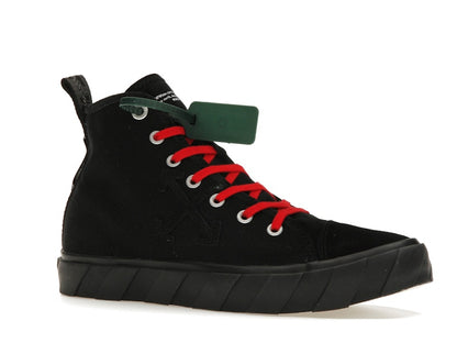 OFF-WHITE Vulcanized Hi Canvas Black Red