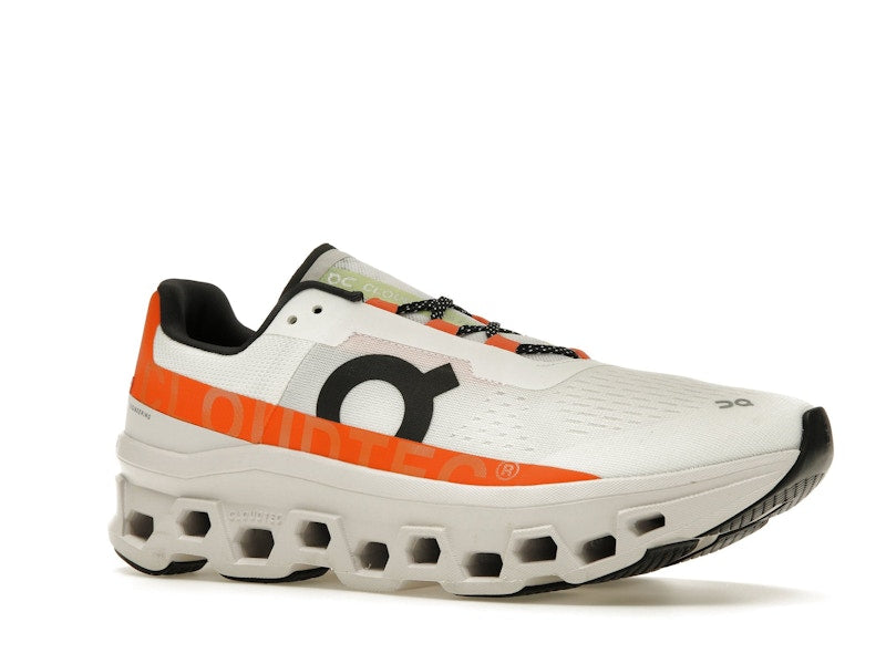 On Running Cloudmonster Undyed White Flame