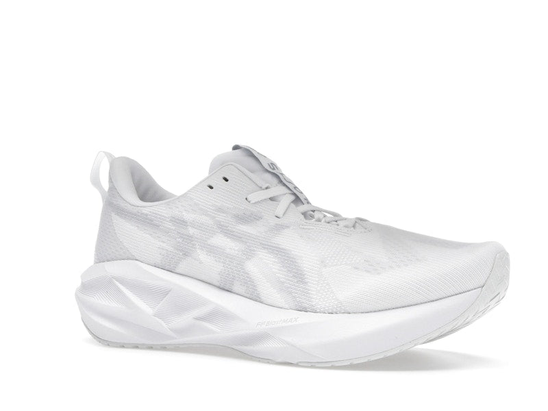 ASICS Novablast 5 White Piedmont Grey