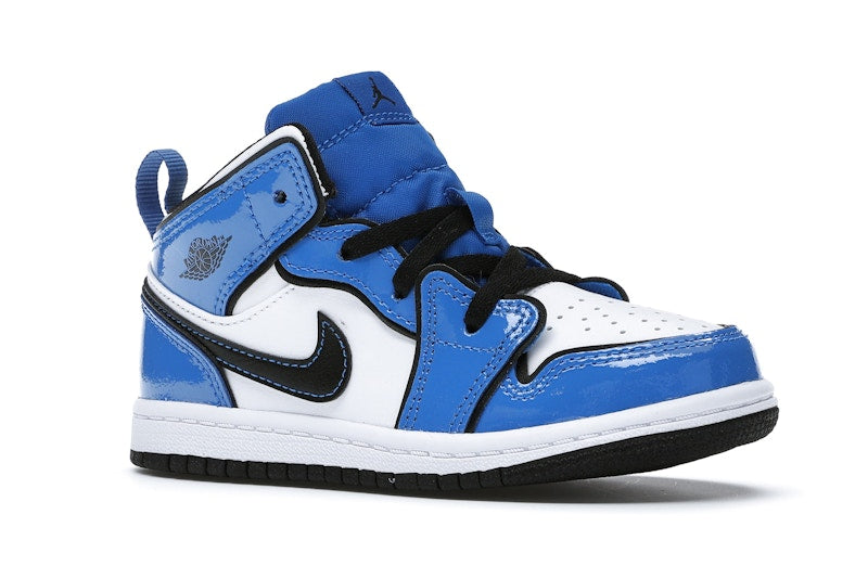 Jordan 1 Mid Signal Blue (TD)