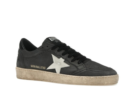 Golden Goose Ball Star Black Off White SS25