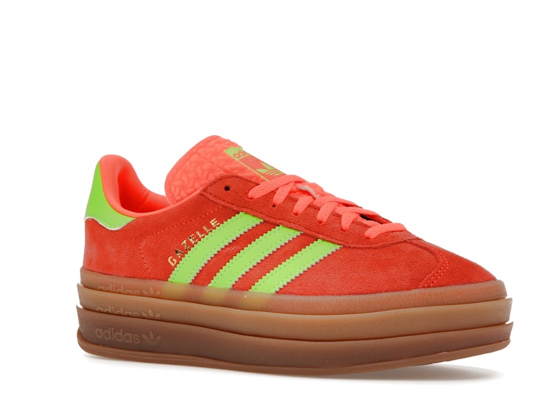 adidas Gazelle Bold Solar Orange Solar Green (Women's)