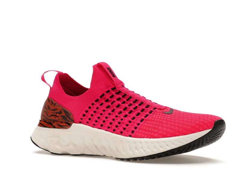 Nike React Phantom Run Flyknit 2 Pink Prime Zebra (Women's)