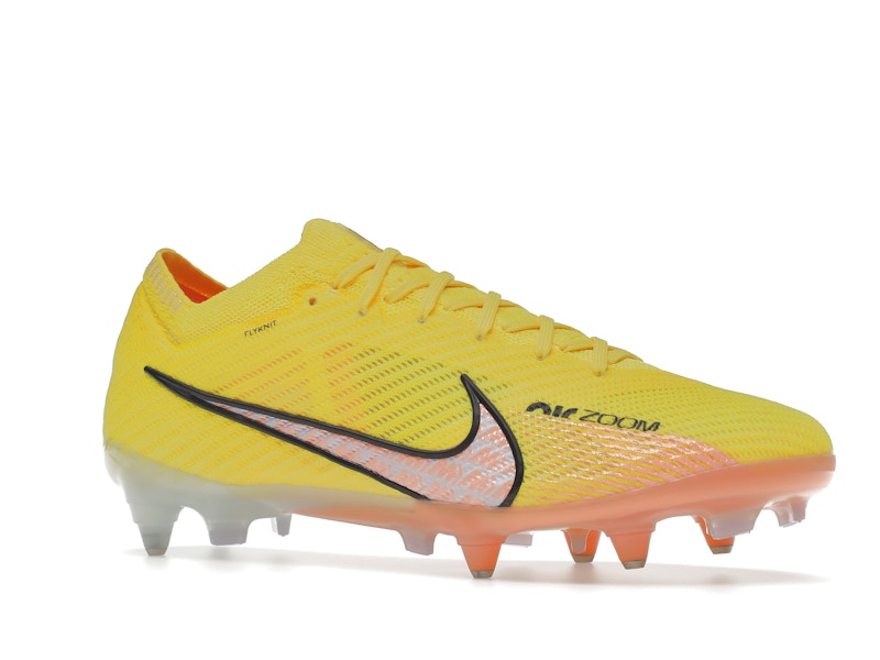 Nike Zoom Mercurial Vapor 15 Elite SG-Pro Anti-Clog Traction Yellow Strike Sunset Glow