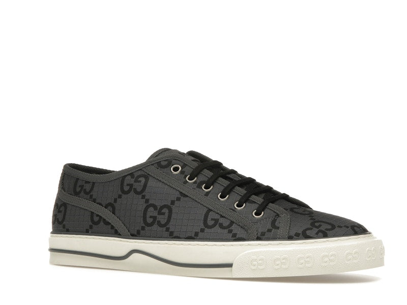 Gucci Tennis 1977 GG Monogram Grey Black