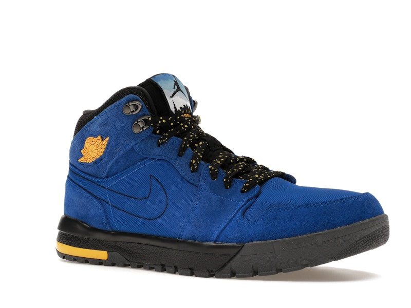 Jordan 1 Trek Game Royal Varsity Maize Black Dark Grey