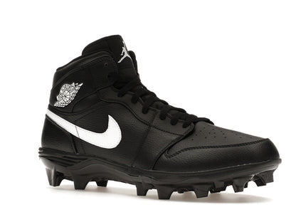 Jordan 1 Mid TD Cleat Black White