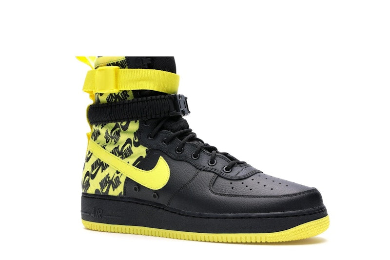 Nike SF Air Force 1 High Black Dynamic Yellow