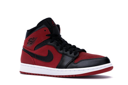 Jordan 1 Mid Gym Red Black