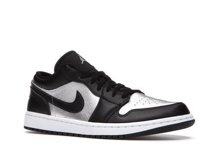 Jordan 1 Low SE Black Metallic Silver (Women's)