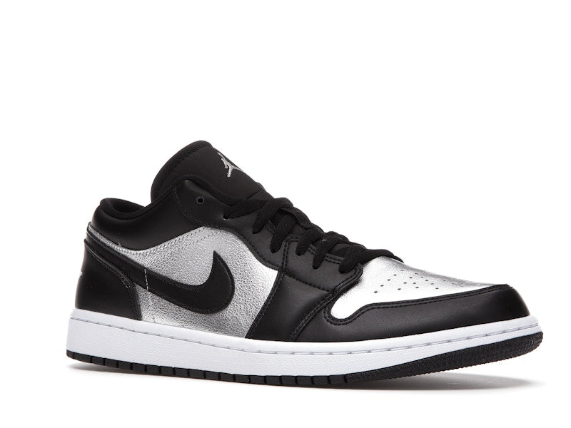 Jordan 1 Low SE Black Metallic Silver (Women's)