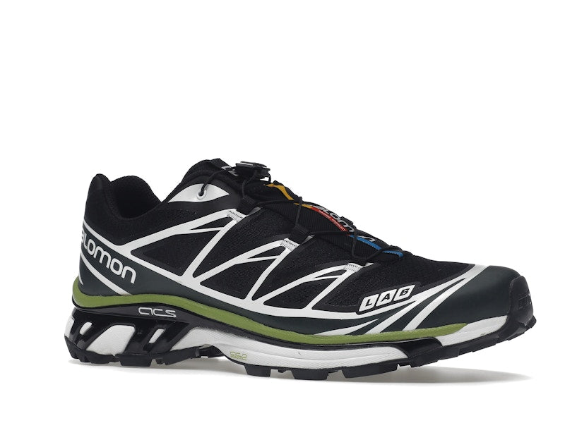 Salomon XT-6 Black Green Lime
