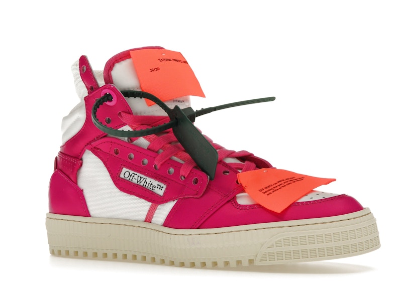 OFF-WHITE Off Court 3.0 Leather White Fuchsia (Women's)