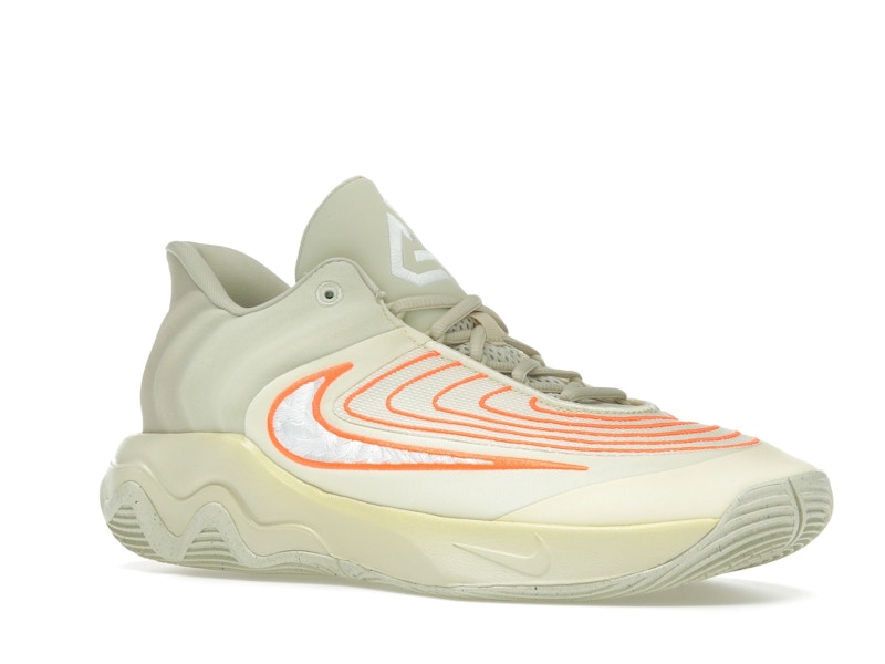 Nike Giannis Immortality 4 Light Khaki Alabaster Total Orange White