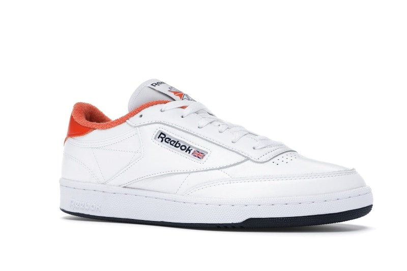 Reebok Club C 85 Eric Emanuel White Orange Navy