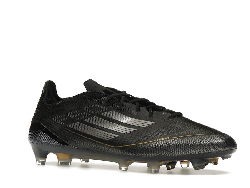 adidas F50 Elite FG Core Black Iron Metallic Gold Metallic