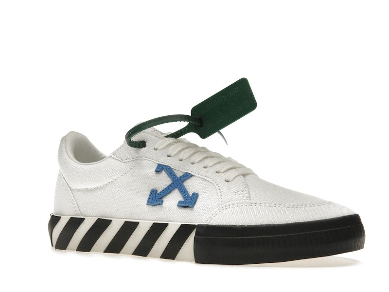 OFF-WHITE Low Vulcanized Canvas White Blue