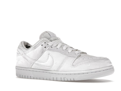 Nike Dunk Low Dover Street Market Triple White Velvet