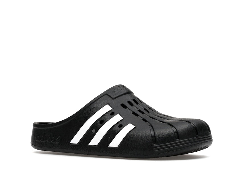 adidas Adilette Clogs Core Black Cloud White
