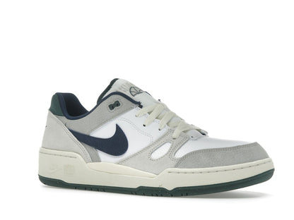 Nike Full Force Low White Midnight Navy Green