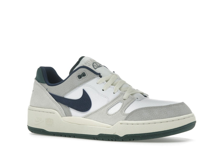 Nike Full Force Low White Midnight Navy Green