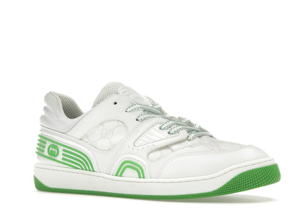 Gucci Basket Low White Demetra Green