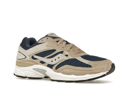 Saucony ProGrid Omni 9 Premium Beige Navy Blue