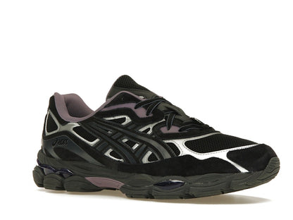 ASICS Gel-NYC Black Purple Graphite Grey