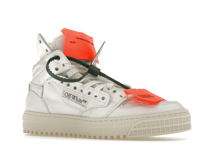 OFF-WHITE Off Court 3.0 Leather Canvas White White Orange (Women's)
