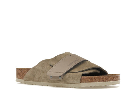 Birkenstock Kyoto Nubuck Suede Taupe