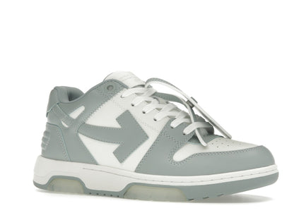 OFF-WHITE Out Of Office OOO Low Tops White Grey
