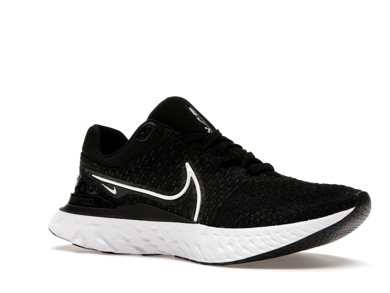 Nike React Infinity Run Flyknit 3 Black White