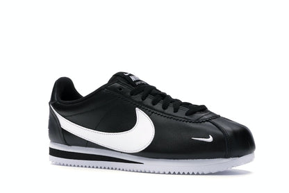 Nike Classic Cortez Mini Swoosh Black White