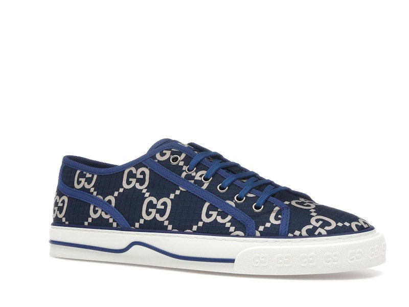 Gucci Tennis 1977 Low GG Monogram Blue